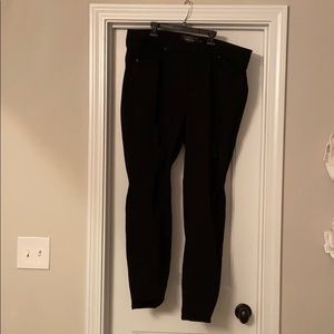 Torrid Sky High Skinny Distressed Black Jeans